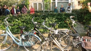 Fietsen met Coen Vernooy langs Groesbeekseweg in Nijmegen