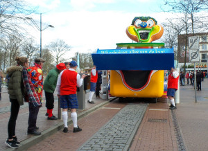 Roadbarrier op de Burchtstraat: een moeilijk te passeren obstakel