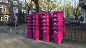 Nijmegen kleurt roze, dank zij de DAR, die al jaren geleden de goede kleur wist te vinden (Foto: Ad Lansink)